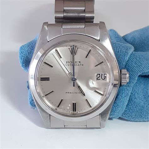 rolex oysterdate precision handaufzug|Rolex oyster 6466 price.